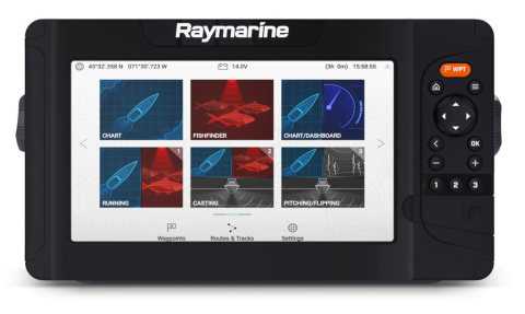 Element 9 HV Sonar z GPS, 9.0", przetwornik HV-100+, bez map [E70645-05]