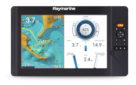 Element S 12''- Ploter map z sonarem CHIRP, Wi-Fi i GPS [E70535]