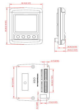 80-600-0021-00 Monitor baterii DCSM (z kolorowym ekranem)