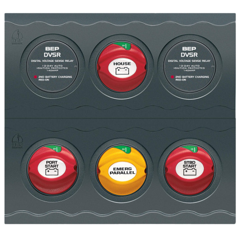 CC-803N Panel zarządzania bateriami Contour Connect z VSR