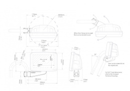 SPR-7S-AM Obudowa ScanPod Arm Pod dla wskaźników do 7