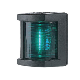 562-022 Lampa nawigacyjna zielona, czarna obudowa, PB, OEM