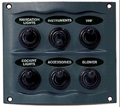 900-6WP Panel wodoodporny (6 przełączników)