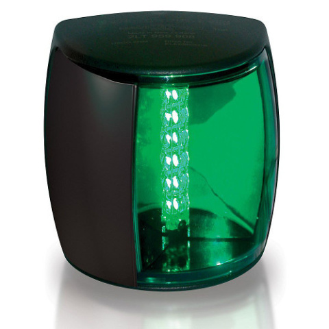 908-501 Lampa NaviLED PB zielona (czarna obudowa) 2MM BSH