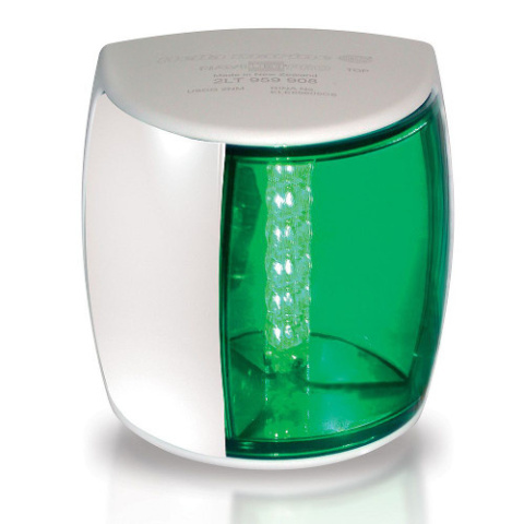908-511 Lampa NaviLED PB zielona (biała obudowa) 2MM BSH