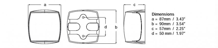 940-611 Lampa NaviLED silnikowa/masztowa 3MM BSH (biała obudowa)