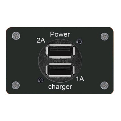 PowerUSB gniazdo zasilania2 xUSB