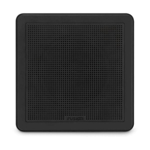 Fusion FM - 7,7" 200 W Czarny kwadratowy głośnik morski do montażu wpuszczanego [010-02300-11]