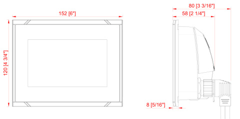 Wyświetlacz CZone Touch 5 [80-911-0124-00]