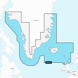 Mapa Navionics+ Large NAEU620L (Grenlandia i Islandia) na karcie mSD