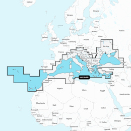 Mapa Navionics+ Large NAEU643L (Morze Śródziemne i Morze Czarne) na karcie mSD
