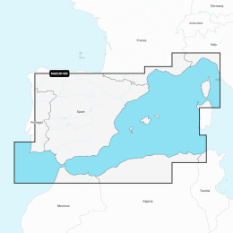 Mapa Navionics+ Regular NAEU010R (Hiszpania, wybrzeże Morza Śródziemnego) na karcie mSD