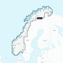 Mapa Navionics+ Regular NAEU071R (Norwegia, jeziora i rzeki) na karcie mSD