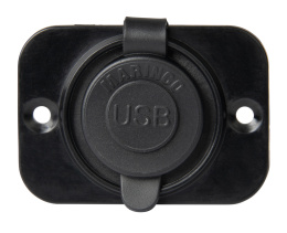12VDUSBAC Gniazdo ładowarki Marinco Sealink Dual USB-A/C Combo