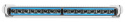 2LT 958 140-531 Lampa Sea Hawk-470 Pencil Beam z Edge Light, niebieska w białej obudowie