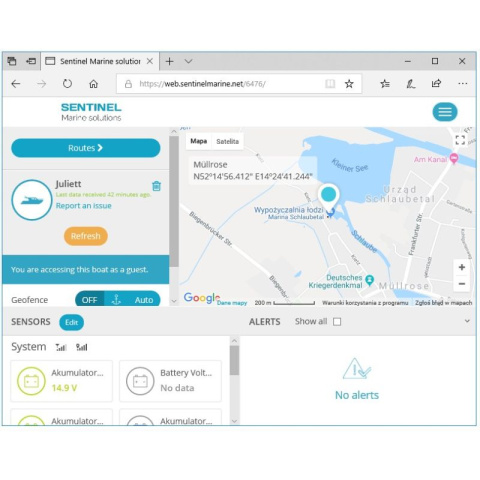 Sentinel Boat Monitor 50 BM-50 Standard STD [1048]