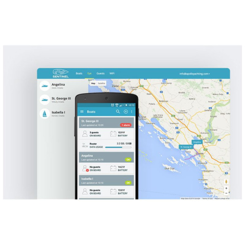 Sentinel Boat Monitor 50 BM-50 Standard STD [1048]