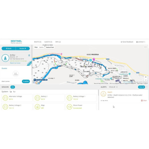 Sentinel Boat Monitor 50 BM-50 Standard STD [1048]