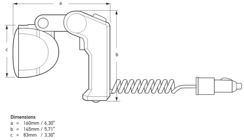 1H0 996 476-502 Szperacz ręczny WA HG MD12-24 S M70.4