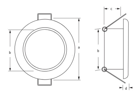 2JA 017 884-001 Lampa Hella Apelo EuroLED75 RGB/W, oświetlenie w dół, okrągła, ramka biały plastik