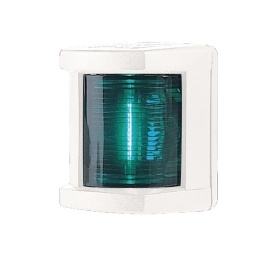 2LT 003 562-125 Lampa nawigacyjna serii 3562, PB, zielona, biała obudowa, blister