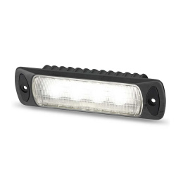 2LT 980 577-001 Lampa oświetlenia pokładu Sea Hawk-R do wpuszczenia, czarna obudowa, światło rozproszone