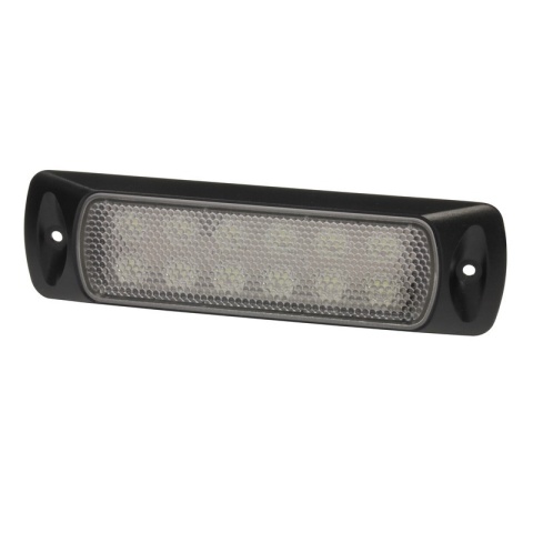 2LT 980 747-101 Lampa oświetlenia pokładu LED Sea Hawk-R, czarna obudowa (wpuszczana)