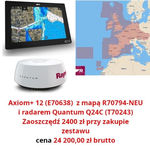 Axiom+ 12 (E70638) + mapa LightHouse Europa Północna (R70794-NEU) + Quantum Q24C (T70243)