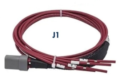 A3709 Złącze wyjściowe (J1) z luźnymi przewodami o długości 1 m dla CLMD16