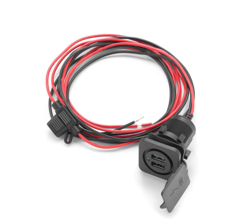 Clarion CMC-USBCHG/2X-PNL Podwójne gniazdo ładowania USB do montażu na panelu [010-13570-00]