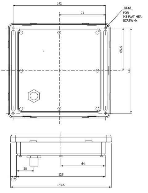 DSM570-01 DSM570 Kolorowy wyświetlacz wielofunkcyjny NMEA2000 o wysokiej rozdzielczości