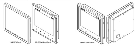 DSM570-01 DSM570 Kolorowy wyświetlacz wielofunkcyjny NMEA2000 o wysokiej rozdzielczości