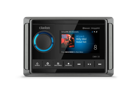 Radio morskie Clarion CMM-30 z wyświetlaczem LCD [010-03224-00]