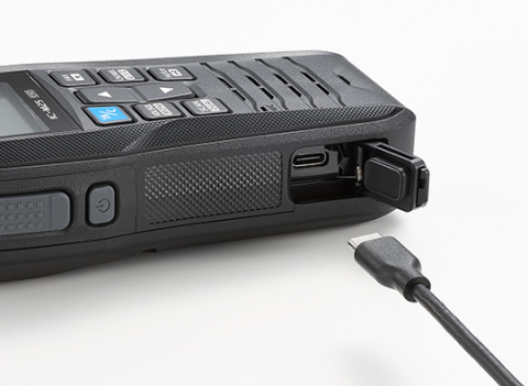 Radiotelefon morski IC-M25EURO EVO, dryfujący i pływający, niebieski [IC-M25EUROEVOV67]