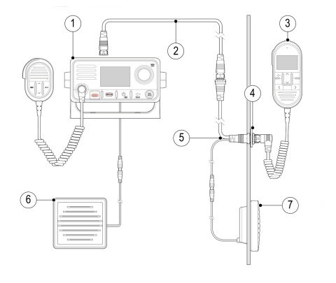 RayMic dodatkowa słuchawka dla Ray60, Ray70, Ray90 i Ray91 [A80289]