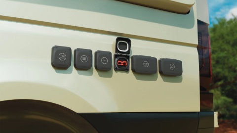 SC-V-S1 Złącze solarne Anderson 50A, czerwone, seria Ventura