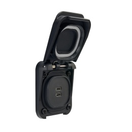 SC-V-USB-01 Gniazdo ładowania Dual USB-C, seria Ventura