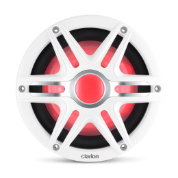 Subwoofer morski Clarion CMSP-101RGB-4 10″ z podświetleniem RGB LED, bez grilla [010-03050-00]