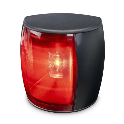 2LT 017 460-001 Lampa nawigacyjna NaviLED PRO, lewa burta, czerwona, 2NM, czarna obudowa, przewód 2.5m (2025)