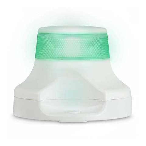 2LT 980 910-331 Lampa NaviLED 360 Pro, zielona, biała obudowa, BSH, HSG