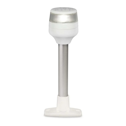 2LT 980 960-241 Lampa kotwiczna NaviLED 360, kompaktowa, biała obudowa, 205 mm