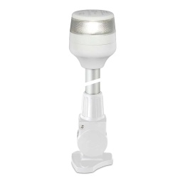 2LT 980 960-371 Składana lampa kotwiczna NaviLED 360 Compact, biała, biała podstawa, 2NM, 865mm