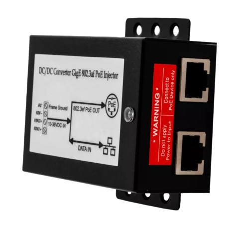 A80811 PoE Injector 12-24V DC 5Gb
