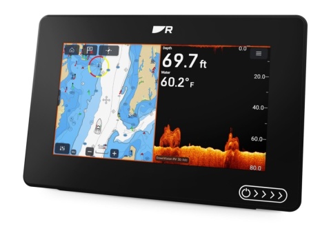 E70721-00-NEU Axiom 2 Ploter map z ekranem 7" z sonarem RealVision 3D, bez przetwornika, mapa LightHouse Charts Europa Północna