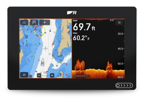 E70723-00-NEU Axiom 2 Ploter map z ekranem 9" z sonarem RealVision 3D, bez przetwornika, mapa LightHouse Charts Europa Północna