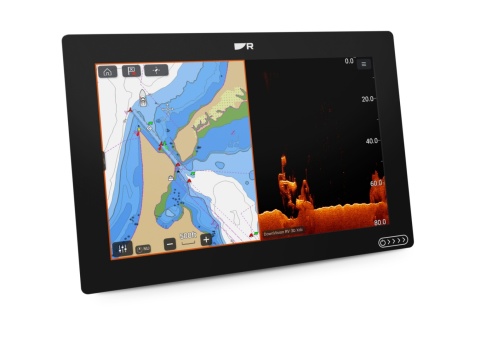 E70725-03-NEU Axiom 2 Ploter map z ekranem 12" z sonarem RealVision 3D, przetw. RV-100, mapa LightHouse Charts Europa Północna