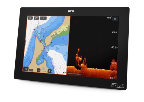E70725-03-NEU Axiom 2 Ploter map z ekranem 12" z sonarem RealVision 3D, przetw. RV-100, mapa LightHouse Charts Europa Północna