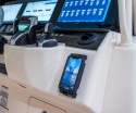 SC-CW-04G Active 15W wodoodporna ładowarka bezprzewodowa z uchwytem na telefon "góra - dół" 12/24V